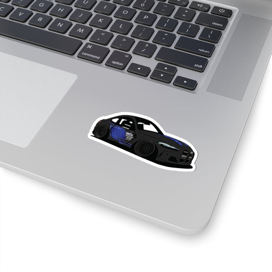 Racing Car Kiss-Cut Stickers - Stylish Vinyl Decals for Car Lovers