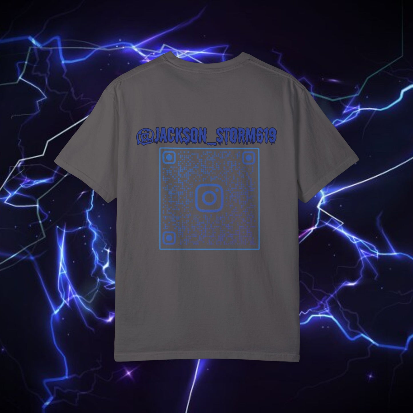 Unisex Autism Awareness T-Shirt with QR Code - Unique Garment-Dyed Tee for Car Lovers