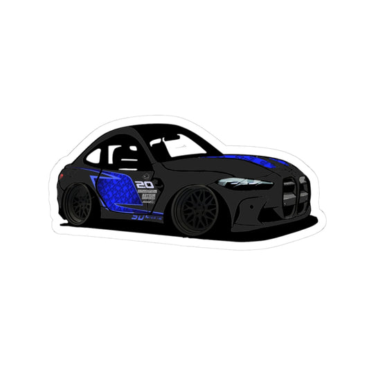Custom Car Enthusiast Kiss-Cut Stickers - Perfect for Laptops or Water Bottles