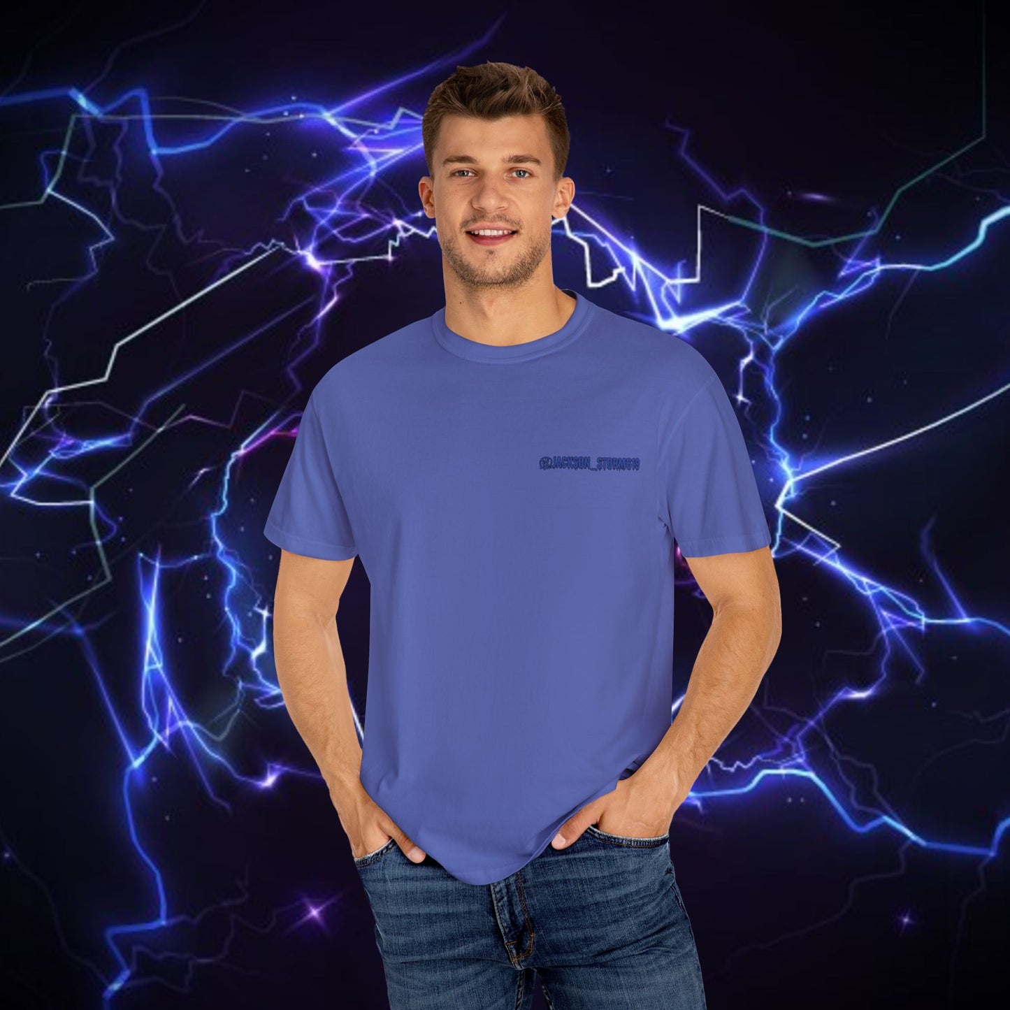 Unisex Garment-Dyed T-shirt - Autism Awareness Graphic Tee