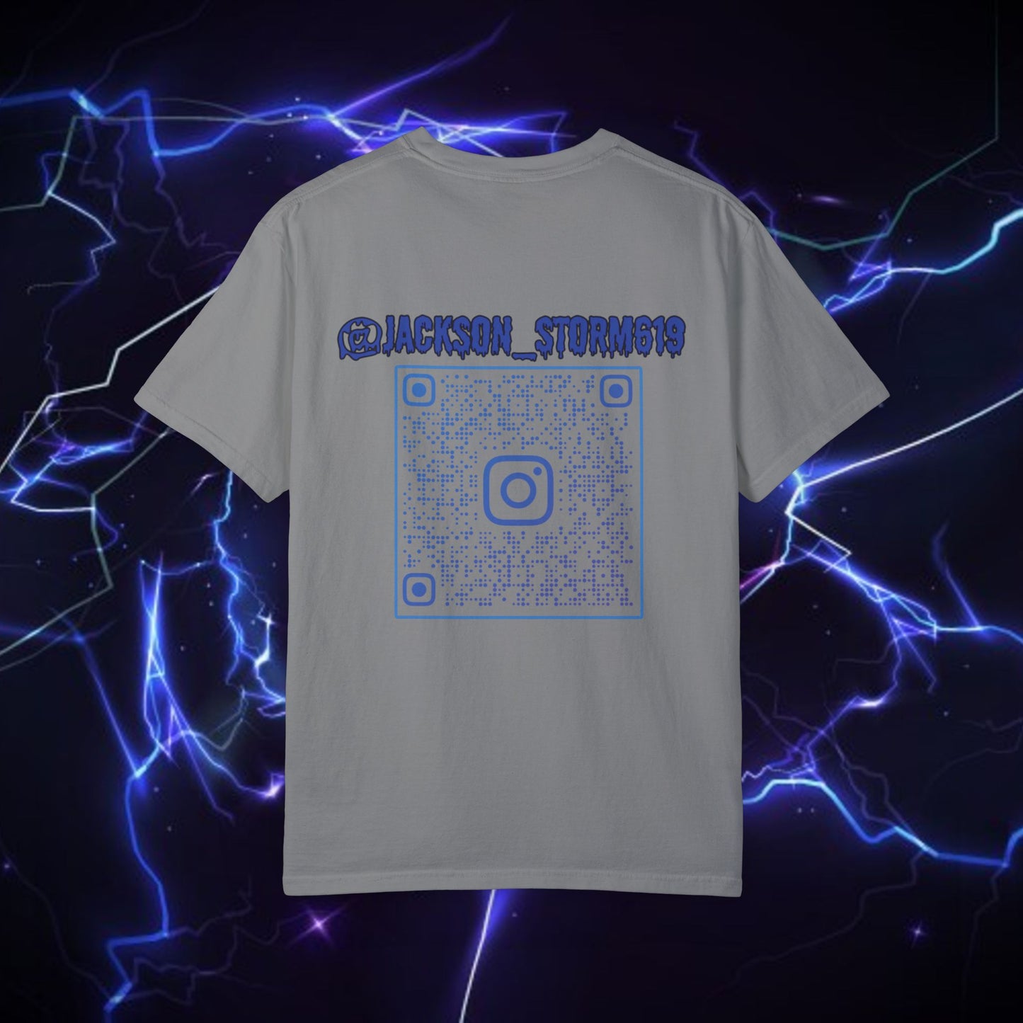 Unisex Autism Awareness T-Shirt with QR Code - Unique Garment-Dyed Tee for Car Lovers