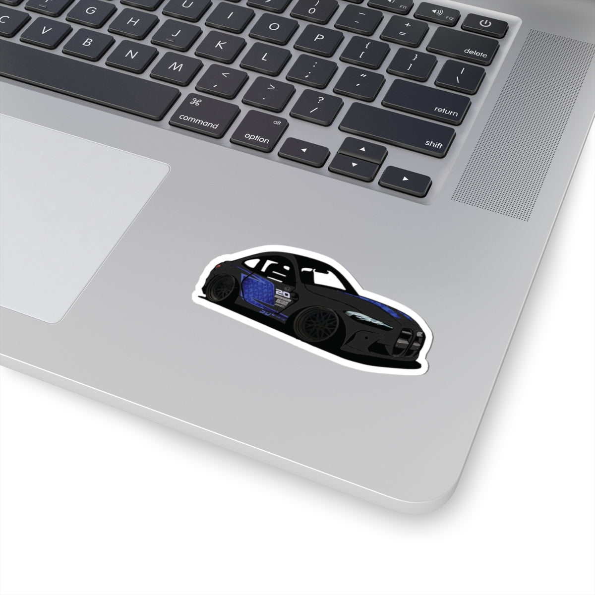 Racing Car Kiss-Cut Stickers - Stylish Vinyl Decals for Car Lovers