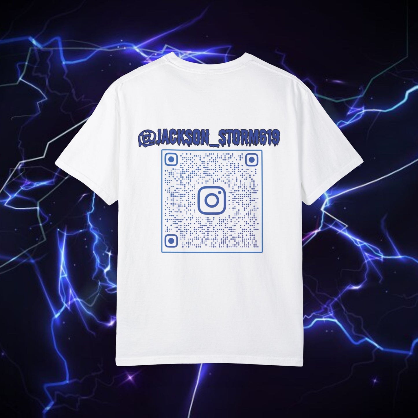 Unisex Autism Awareness T-Shirt with QR Code - Unique Garment-Dyed Tee for Car Lovers