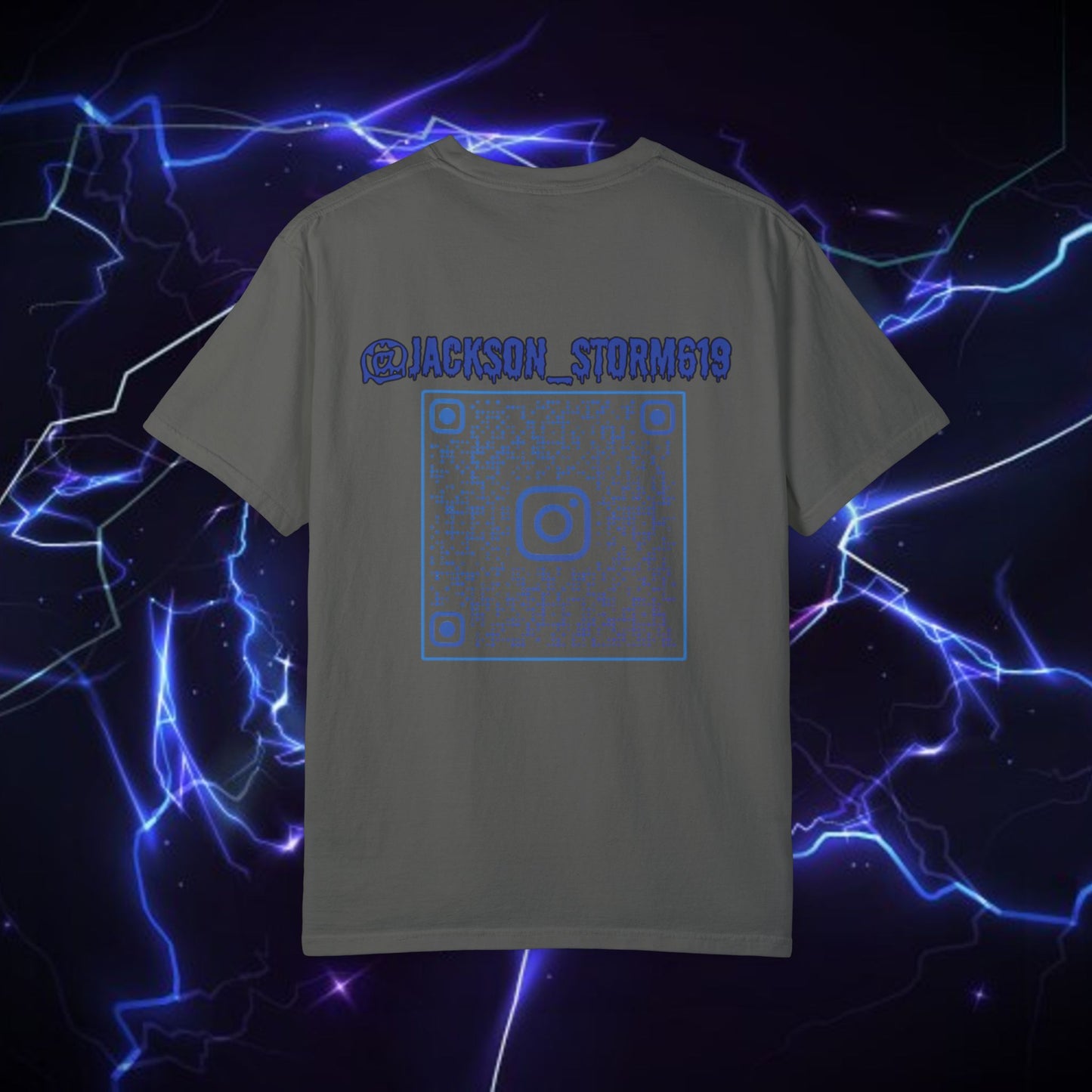 Unisex Autism Awareness T-Shirt with QR Code - Unique Garment-Dyed Tee for Car Lovers