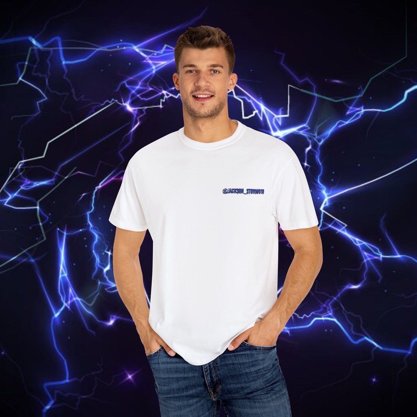 Unisex Garment-Dyed T-shirt - Autism Awareness Graphic Tee