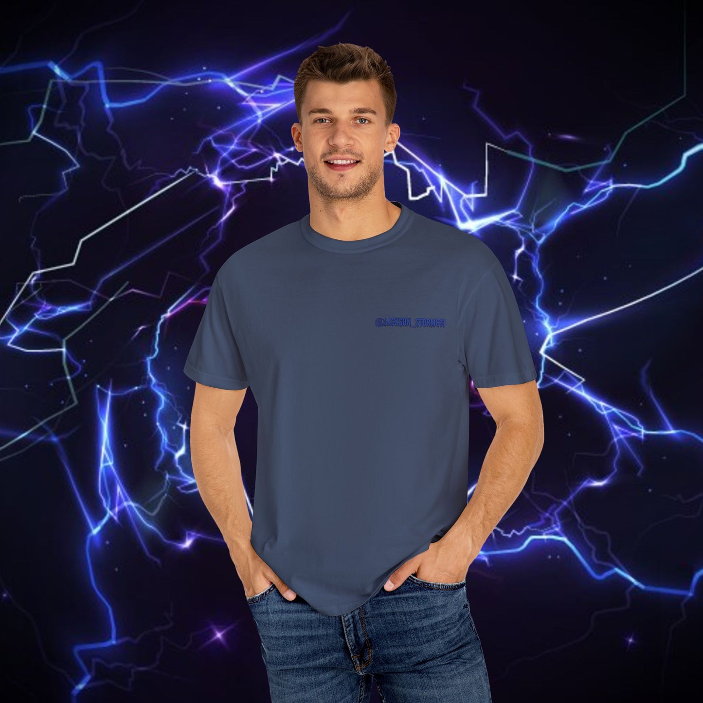 Unisex Garment-Dyed T-shirt - Autism Awareness Graphic Tee
