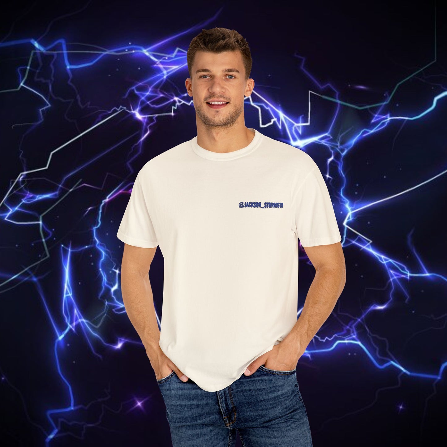 Unisex Garment-Dyed T-shirt - Autism Awareness Graphic Tee