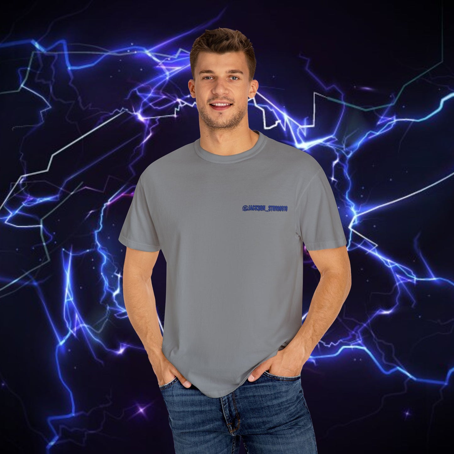 Unisex Garment-Dyed T-shirt - Autism Awareness Graphic Tee